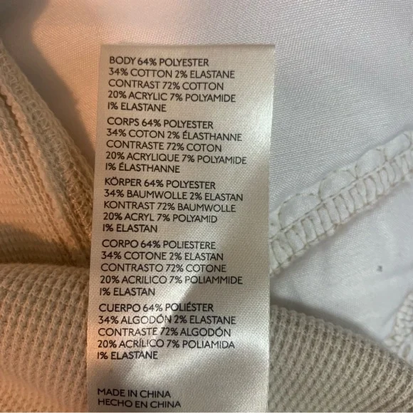 We The Free All Too Well Top Multi Cuff Ladies Sz Medium - Picture 9 of 9